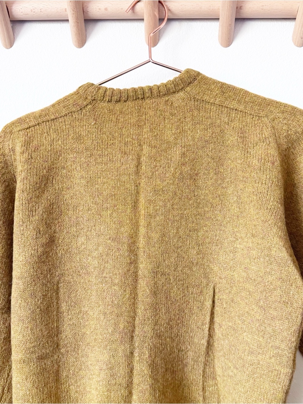 Vintage James Kenrob Women's Button-Front Wool Cardigan Sweater - Picture 7 of 8